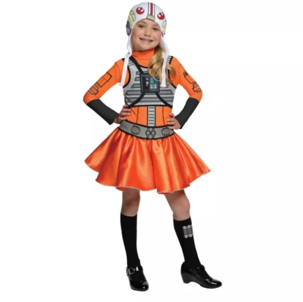 STAR WARS X-Wing Fighter Girl Halloween Costume NWT - Picture 2 of 10